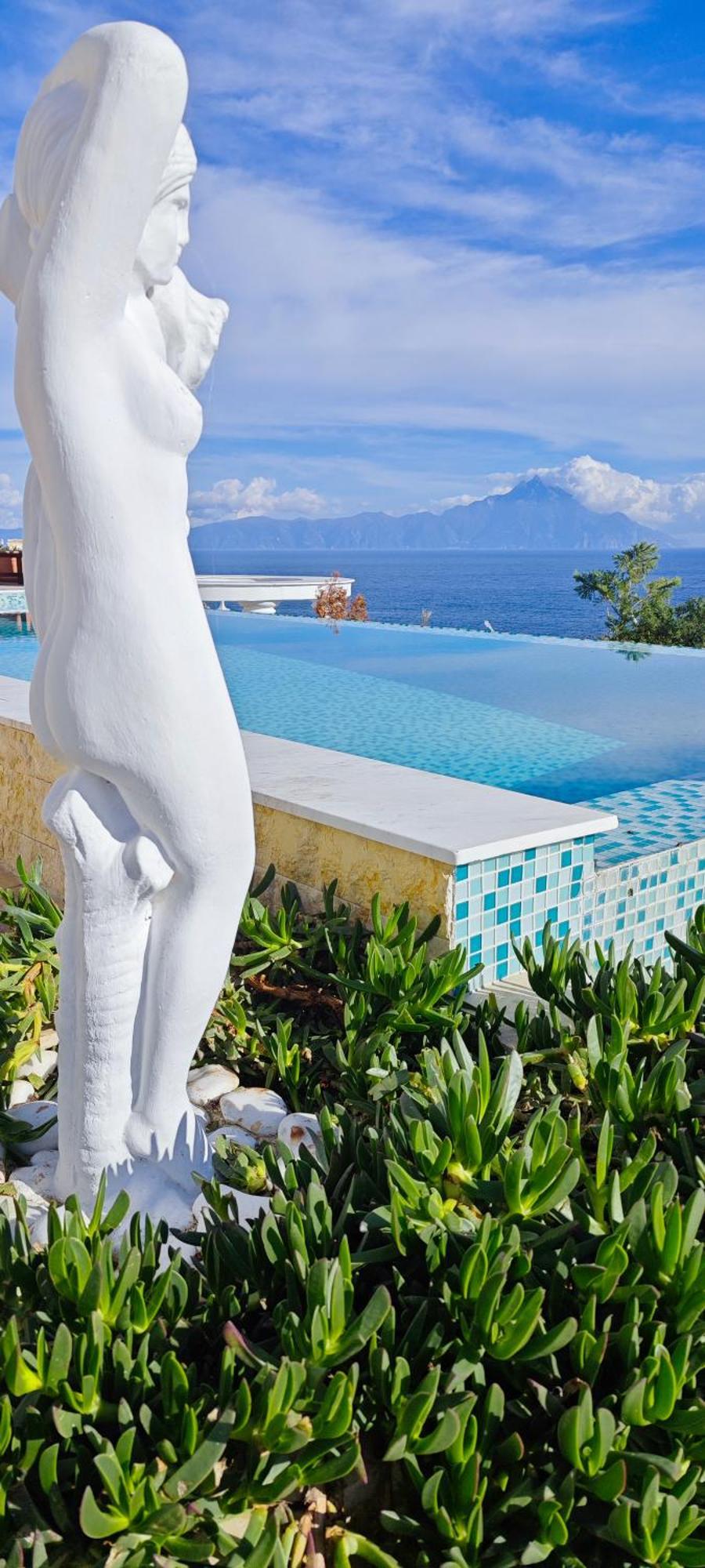 Villa Ulyana Kriaritsi - Athos Sea View & Spa Exteriör bild