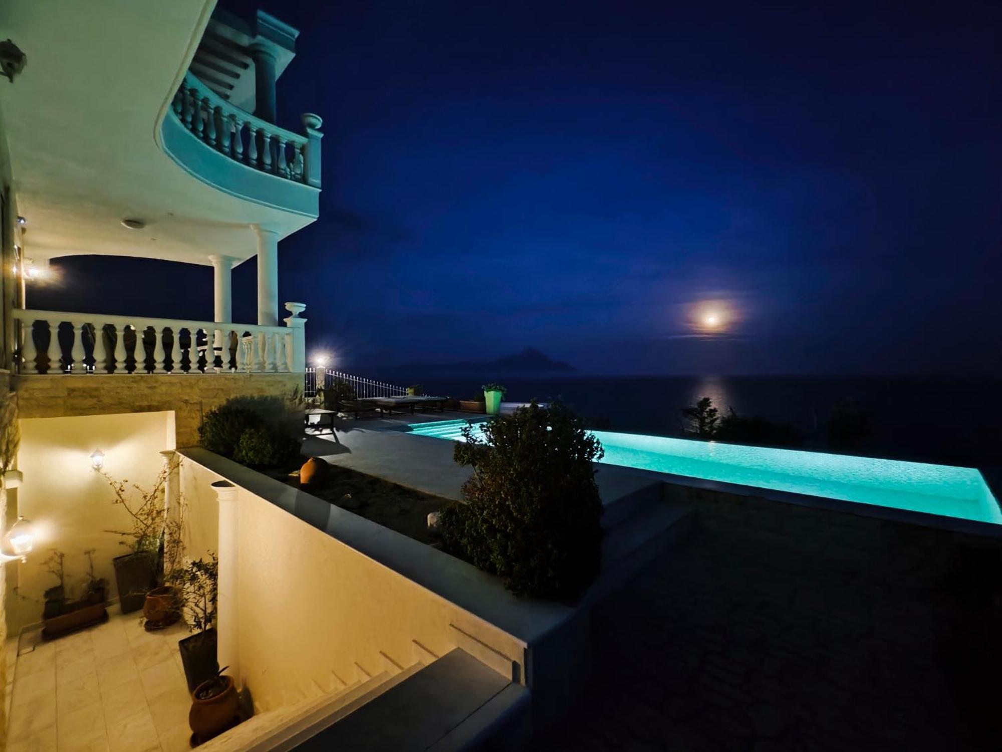 Villa Ulyana Kriaritsi - Athos Sea View & Spa Exteriör bild