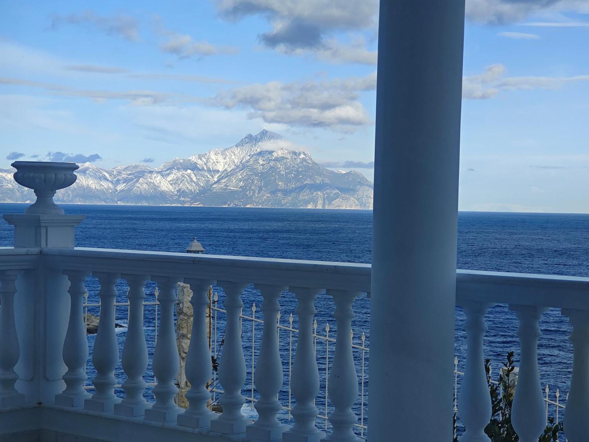 Villa Ulyana Kriaritsi - Athos Sea View & Spa Exteriör bild