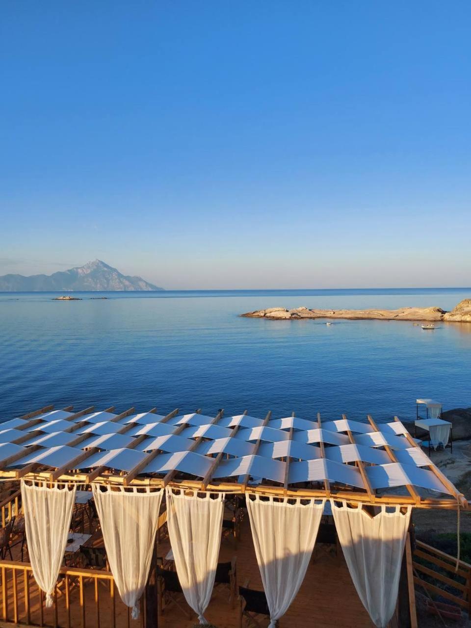 Villa Ulyana Kriaritsi - Athos Sea View & Spa Exteriör bild