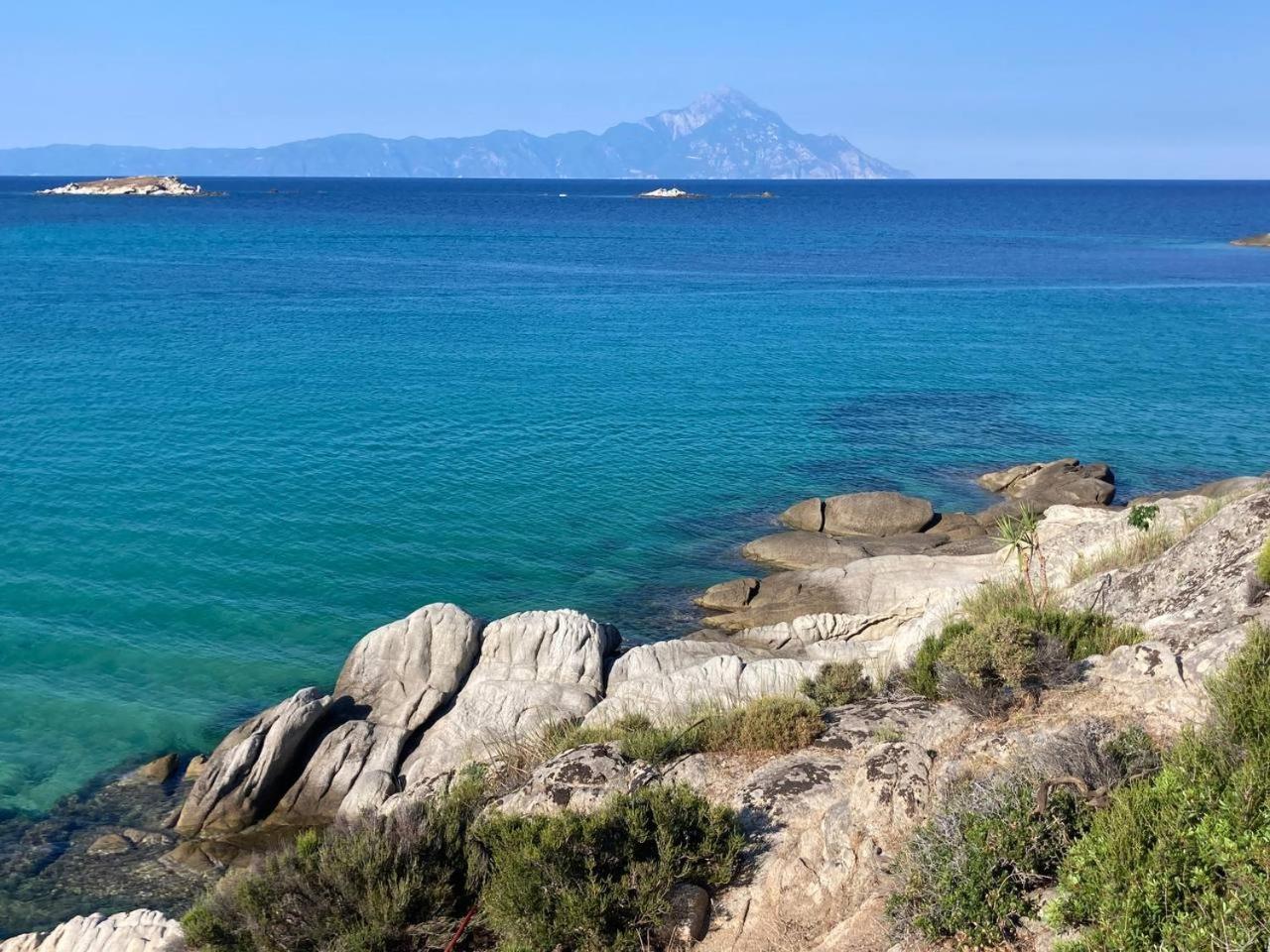 Villa Ulyana Kriaritsi - Athos Sea View & Spa Exteriör bild